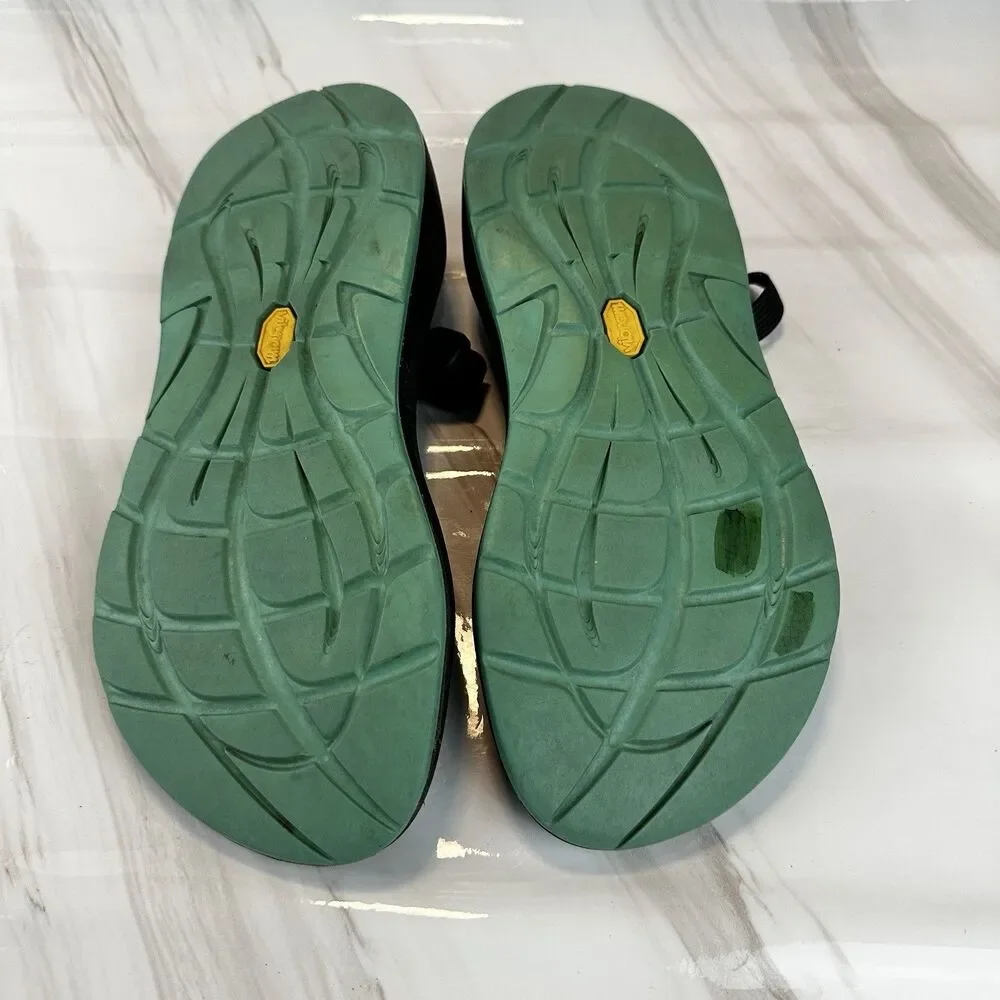 Chaco ZX2 Ecotread Dagger Teal Classic Blue Athletic Strappy Sandal Women's Sz 8